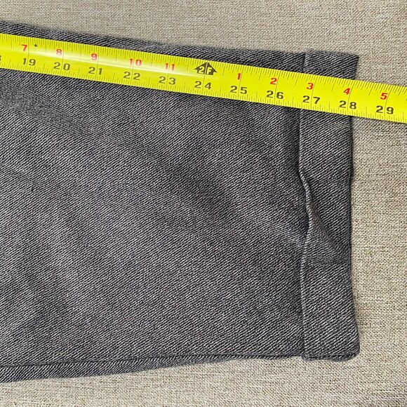 Vintage Nautica Rigger Pleated Chino Pants Men's 38 x 30 Gray MISSING BUTTON VTG - Picture 11 of 14